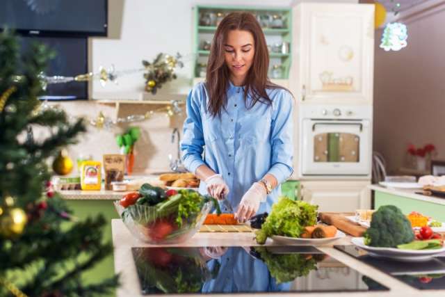 Preparing holiday meals