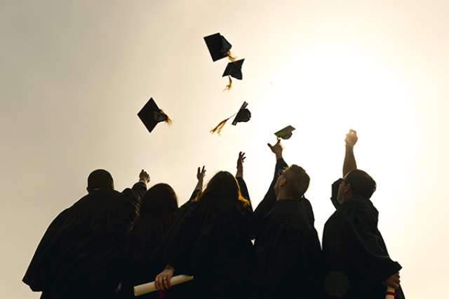 Celebrating graduates