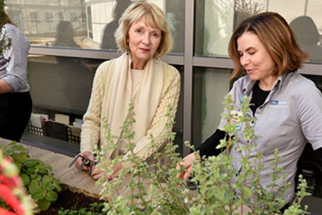 Huibrie Pieters and Nancy Wicks