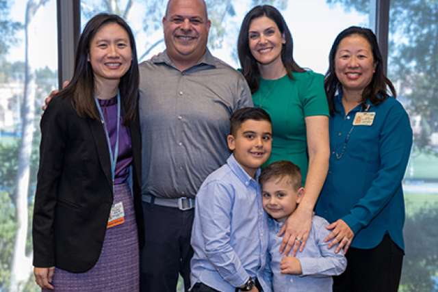 Schwartz family and doctors