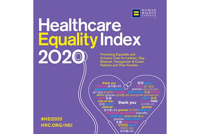 LGBTQ Health Care Equality Leader award - UCLA Health LGBTQ