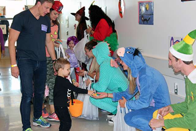 Jones family at UCLA Mattel Children’'s Hospital