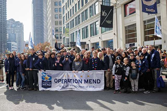 Operation Mend Veterans Day parade 2019