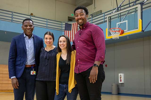 Reunion on the court