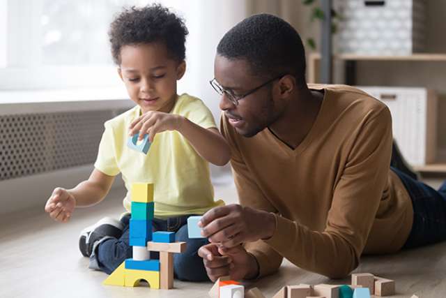 Playing with blocks