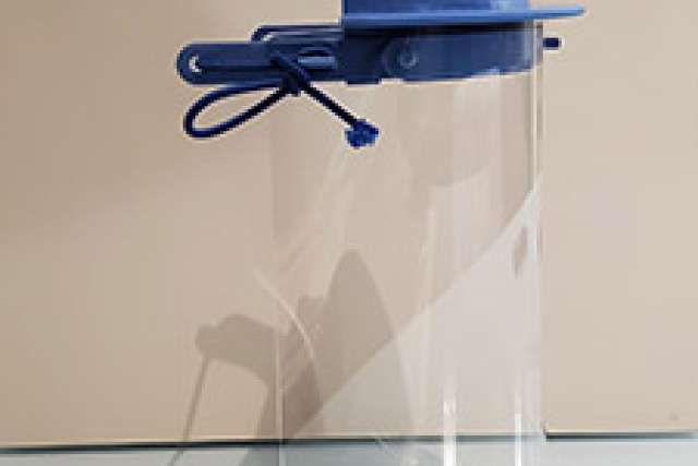 Reusable face shield