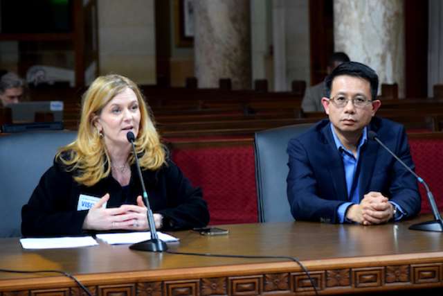 Rimoin and Gee at Health Commission