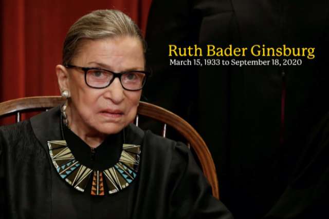 Supreme Court Justice Ruth Bader Ginsburg