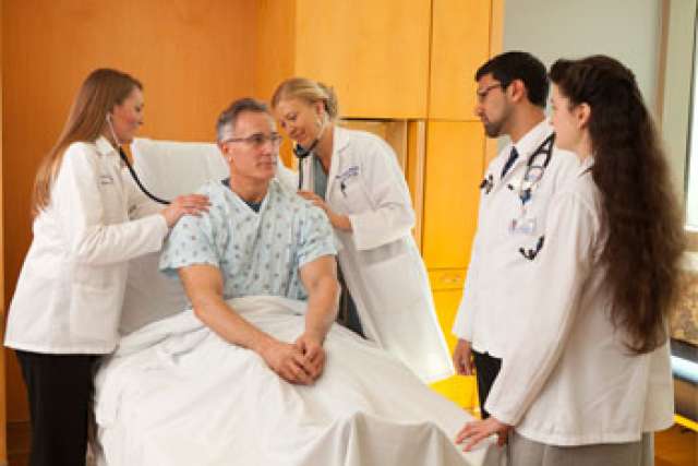 Pulmonary students training