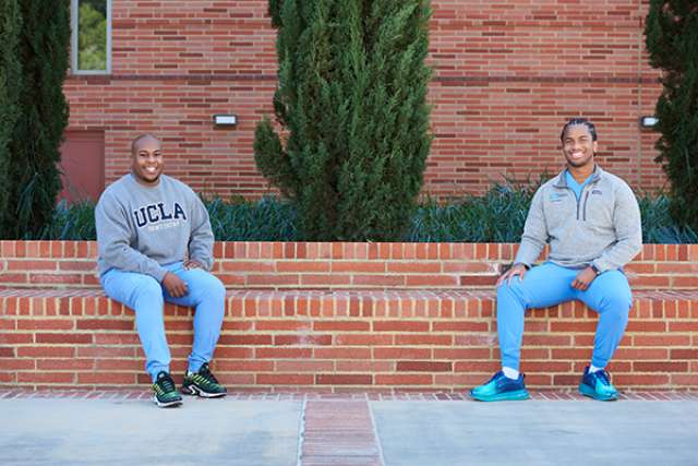 Ryan Davis and Isaiah Sampson