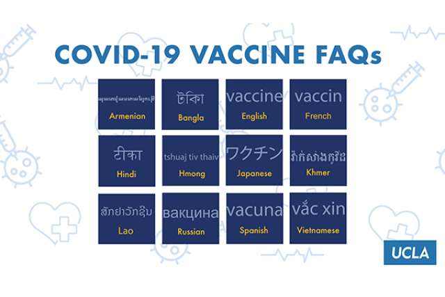 COVID-19 translation website illustration