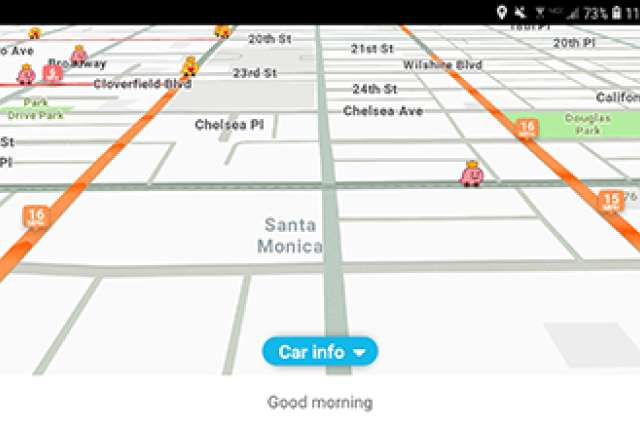 Waze screen
