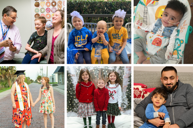 Five of the children who received treatment in a gene therapy clinical trial co-led by UCLA.
