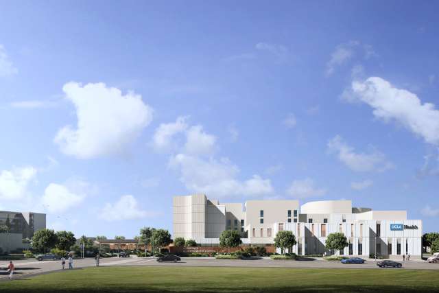 Rendering of new hospital facility