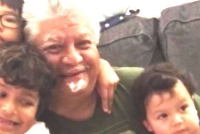 Jose Zubia and his family