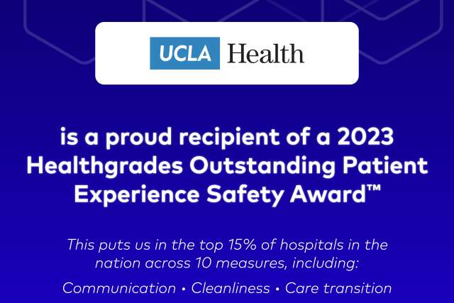 Outstanding patient experience safety