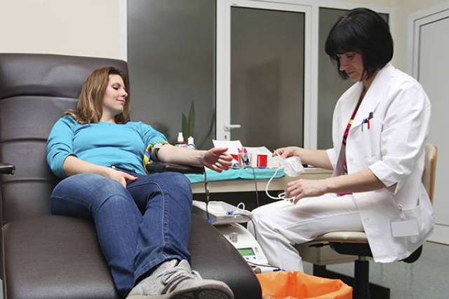 Blood donations