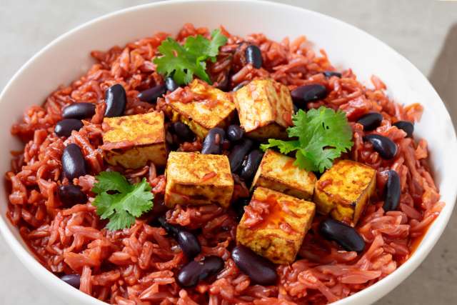 Smokey Tempeh Burrito Bowls