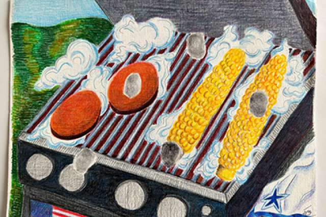 Painted by Apurva Chaturvedi
