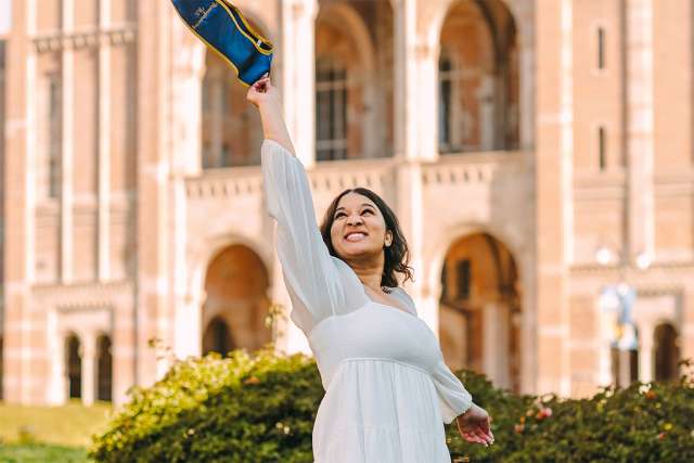 Neha Pai experienced an extensive brain hemorrhage while a junior at UCLA, but she was determined to recover and get her degree.