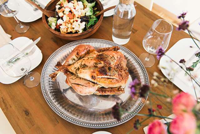 Turkey dinner