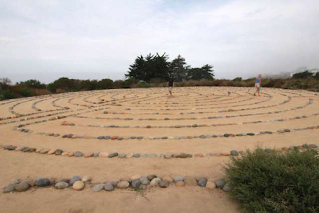 Peaceful labyrinth