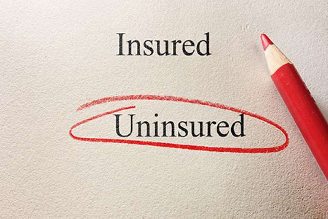 Insured and uninsured