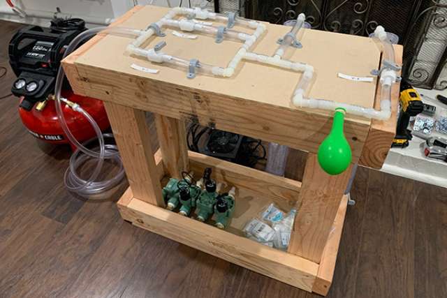 Ventilator prototype test and overview