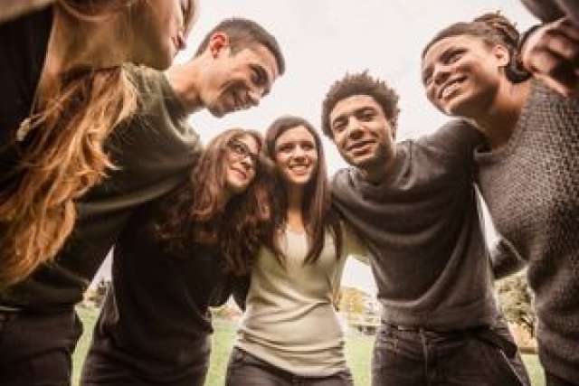 Teens stock photo
