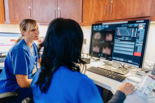 Radiation therapists at UCLA
