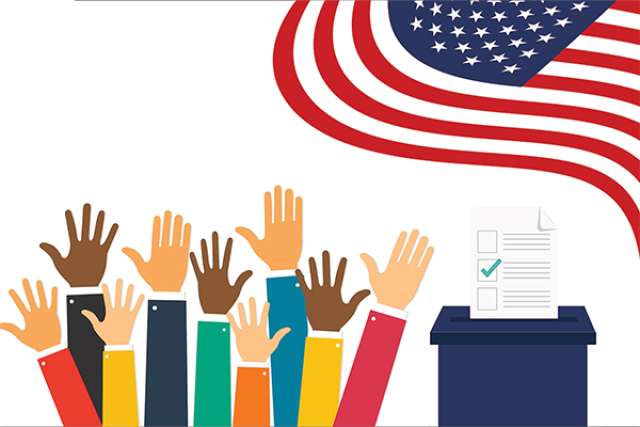 Image of voters" hands