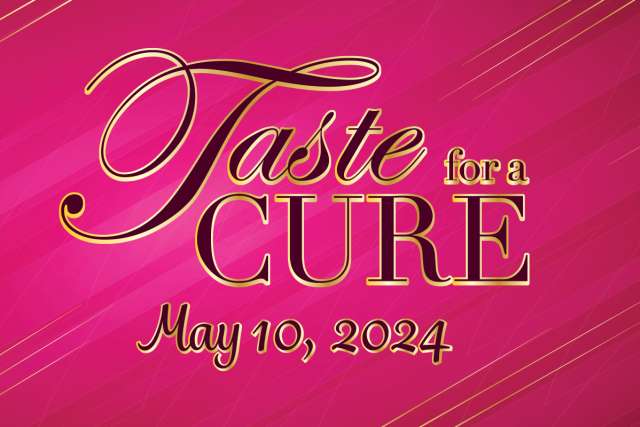 Taste for a Cure banner