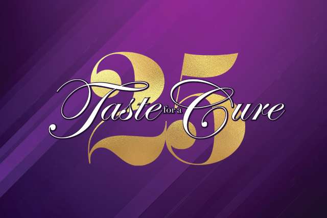 Taste for a Cure 25th Anniversary Logo 