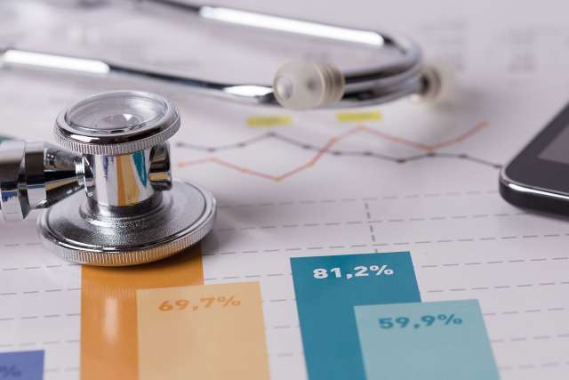 Stethoscope on table