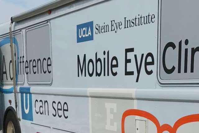 UCLA Mobile Eye Clinic Bus