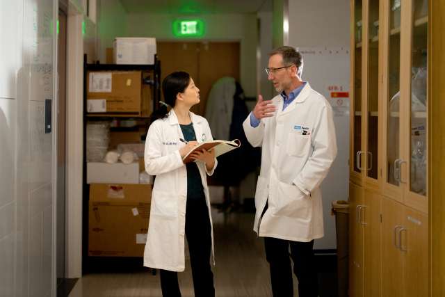 Dr. Antoni Ribas in his lab