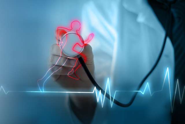 Cardio exercise increases the heart's health