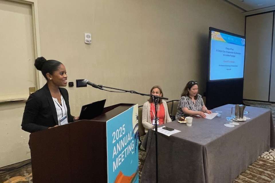 Dr. Varina Clark presents at IARS 2025