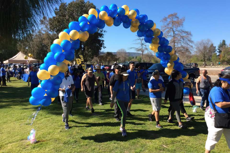 Participants attend 3rd Annual Walk for Robert