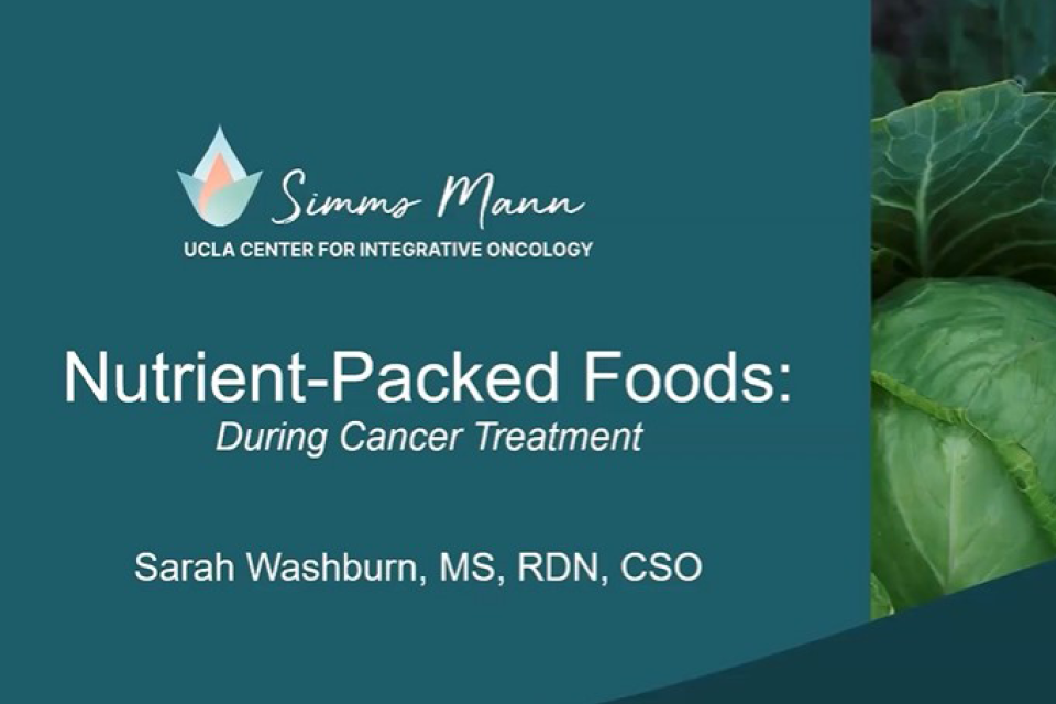 How To Boost Nutrients In Your Diet During Cancer Treatment Simms