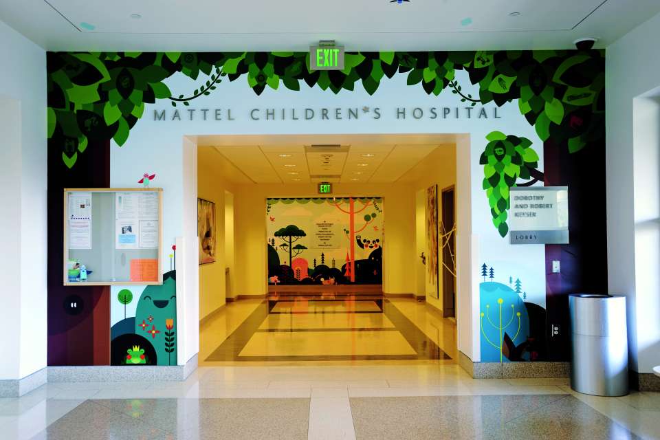 Mattel Children's Hospital Interior