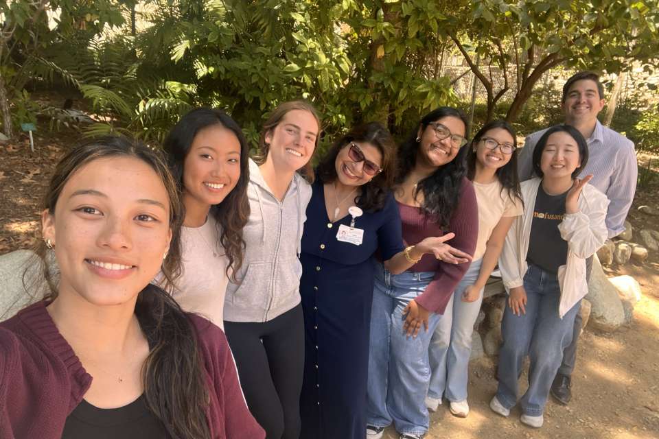 A group selfie taken by the Singhal Lab Team