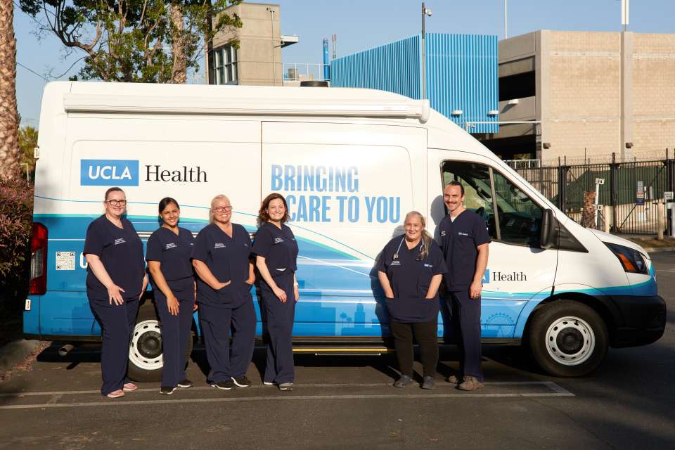 Homeless Healthcare Collaborative team with van