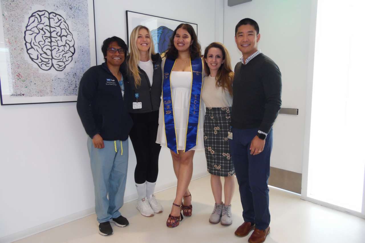 The medical team that cared for Neha Pai