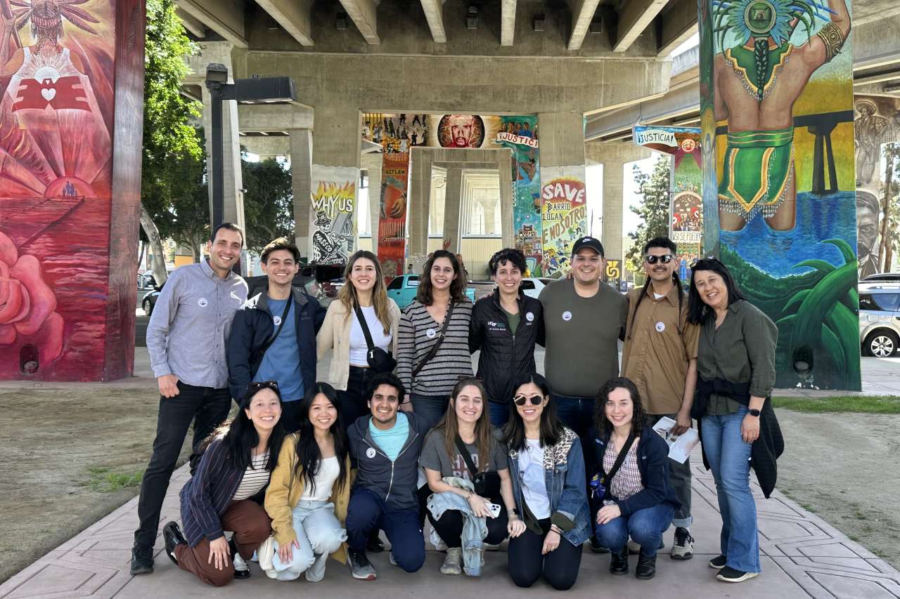 UCLA Primary Care Residents at Chicano Park in San Diego