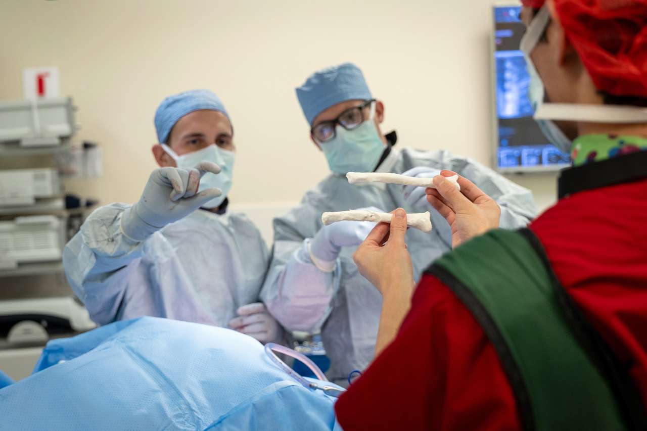 Dr. Andy Jensen and his team.