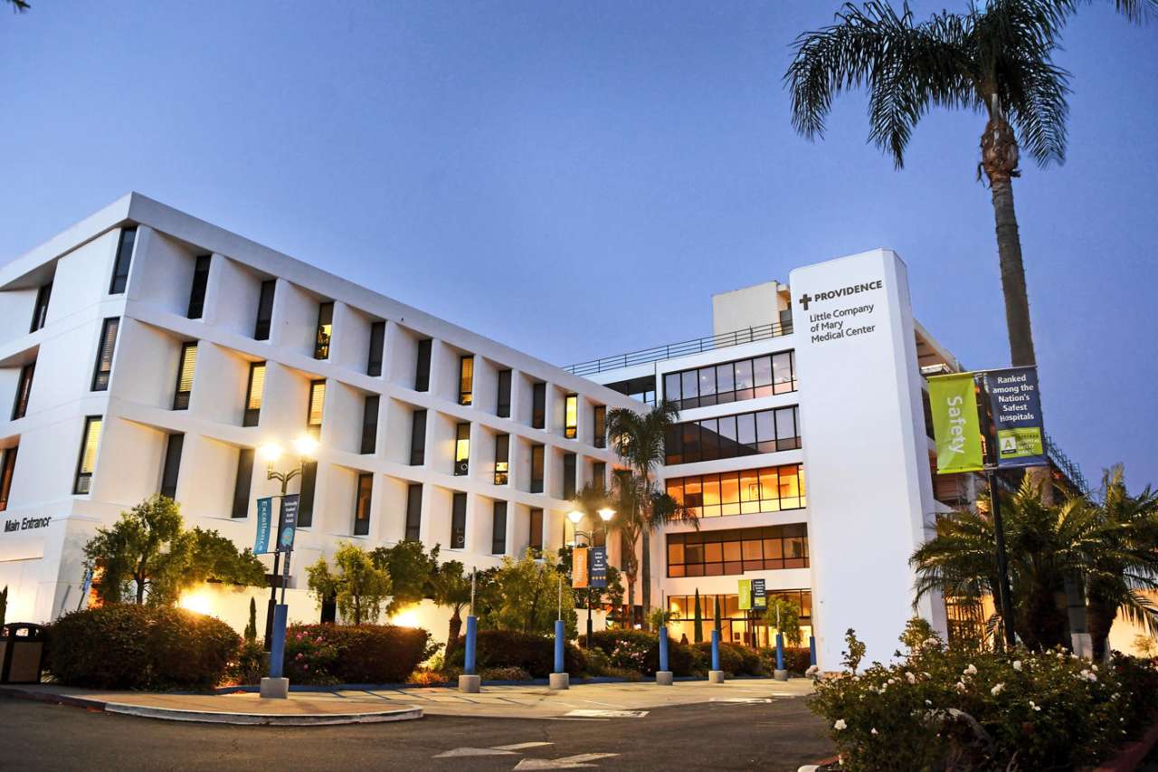 façade of the Providence Little Company of Mary Medical Center building