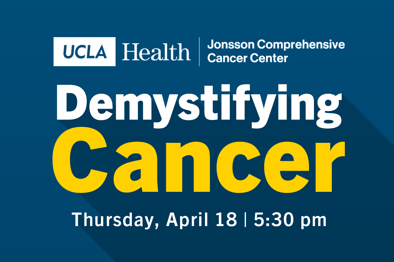 Demystifying Cancer - Save the Date Flyer Cover