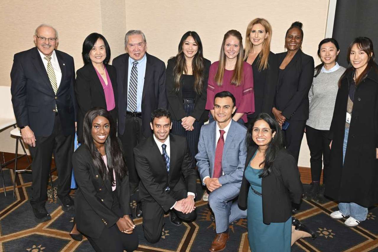 dozens of medical professionals smiling at the Clinical Nutrition 30th Anniversary