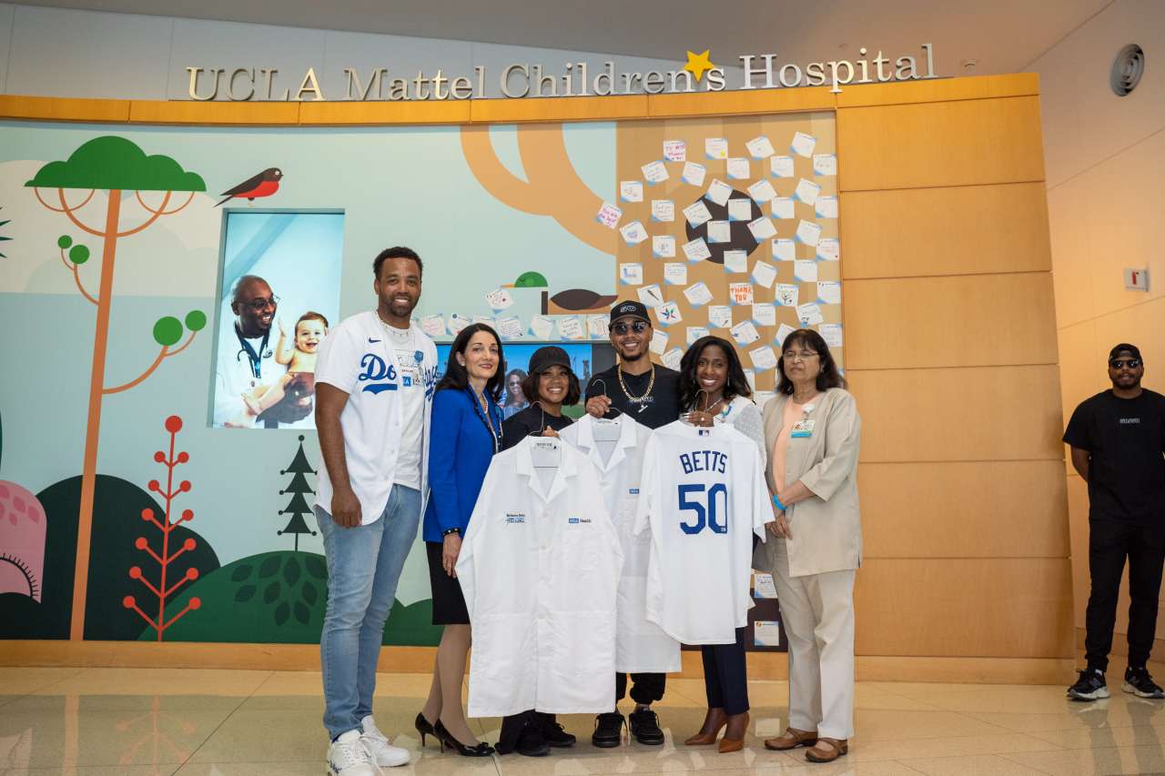 Mookie and Brianna Betts’ 50/50 Foundation makes donation to UCLA